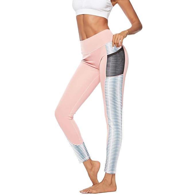 Yoga Mujer Deportivas Pantalones, Alto Elásticas de Cintura ...