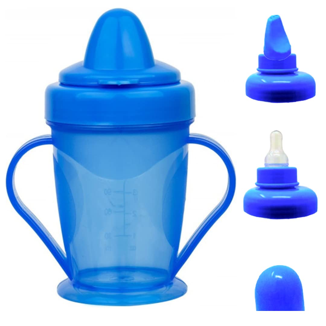 TAUSIF CREATION™ Happy Family Baby Sipper Bottle for Kids (180 ml) With