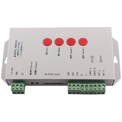 T-1000S SD Card LED Controller Pixel Led Control Pixel Controller Support DMX512