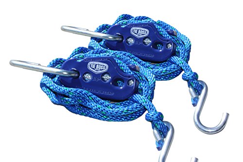 Tie Boss Tie Down/Pulley with 10-Feet Rope, 3/8-Inch, 2-Pack - Thumbnail 7