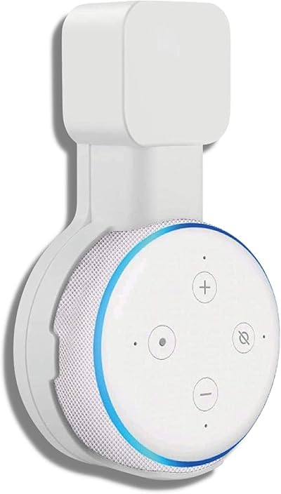 Sintron Wall Mount Holder for Dot 3rd Gen Speaker UK Plug White