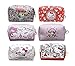 Hello Kitty Makeup Bag, Perfect Cosmetic Bag for Travel, Brushes, and Accessories, Great gifts for her, girls and kids (Ferris)