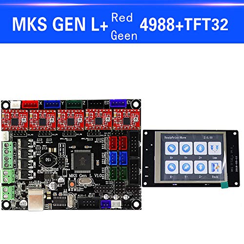 3D Printer MKS GEN L Motherboard +12864 Display + 5A4988 for Flyingbear-P905X