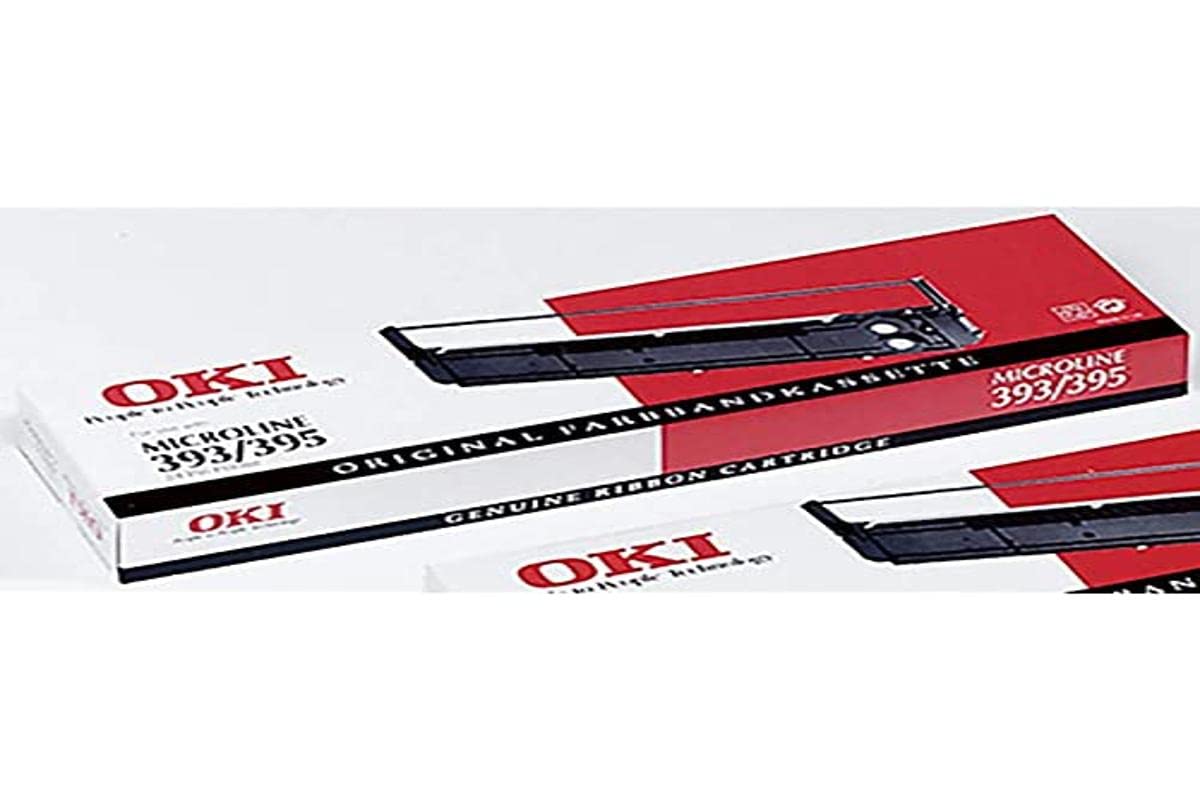 OKI Ribbon Cassette Fabric Nylon Black [for 393 395] Ref 09002311