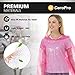 CeroPro Rain Ponchos for Adults Reusable - Hooded Raincoats for Men Survival Heavy Duty Military Impermeable Rain Coat (CLR)