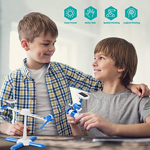 CIRO solar science kit 6-in-1 educational STEM learning building toys for kids