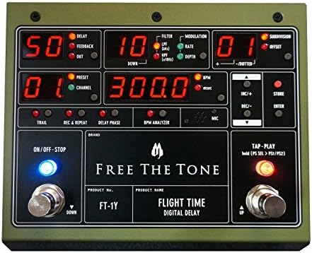 Flight Time FT-1Y Digital Delay Effect Pedal