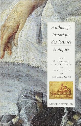 Amazon Fr Anthologie Historique Des Lectures Erotiques Tome 1 Pauvert Jean Jacques Pauvert Mathias Livres