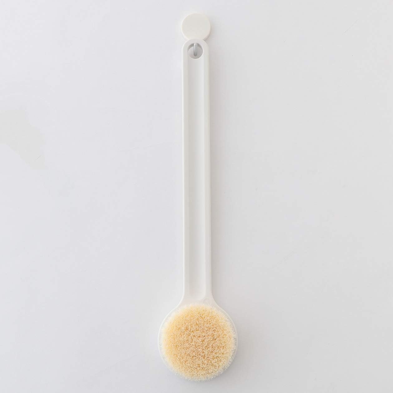 Muji Polypropylene Shower Brush, 33 cm Length, Off-White - Image 5
