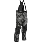 Fly Racing SNX Pro Winter Bibs &ndash; Men&rsquo;s Waterproof, Windproof Snowmobile Shell with Removable Liner for Cold Weather Riding