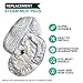 Crucial Vacuum Replacement Mop Pads Compatible With Bissell Part # 203-2158, 3255, 32525, 42G3A & Models 1867, 18671, 18674, 18675, 18676, 18677, 18678, 1867B, 1867D, 1867H, 1867L (4 Pack)