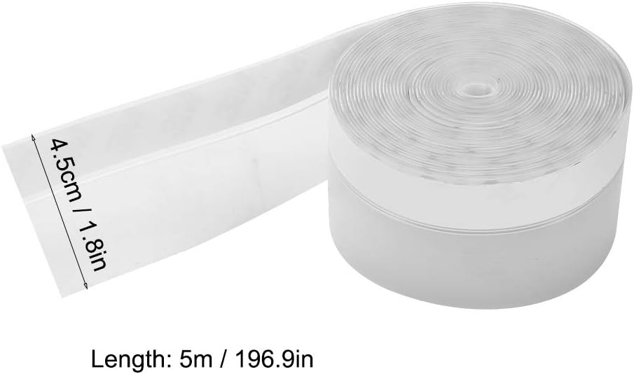 16 Feet Self-Adhesive Sealing Strip Weatherproofing Garage Door Seals Transparent Weather Stripping Sound Insulation Dust Prevention Sealants(#3) - Image 5