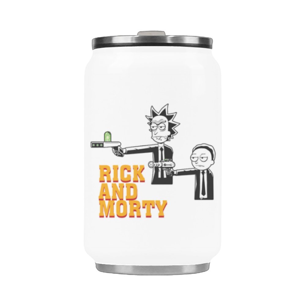 Termo de Cafe Acero Inoxidable de Rick y Morty