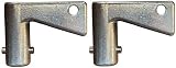GAOHOU 2pcs Ignition Isolator Key for JCB Terex 47401 Excavator Digger view 3