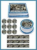 Titanfall (2) - Edible Cupcake Toppers - 2" cupcake