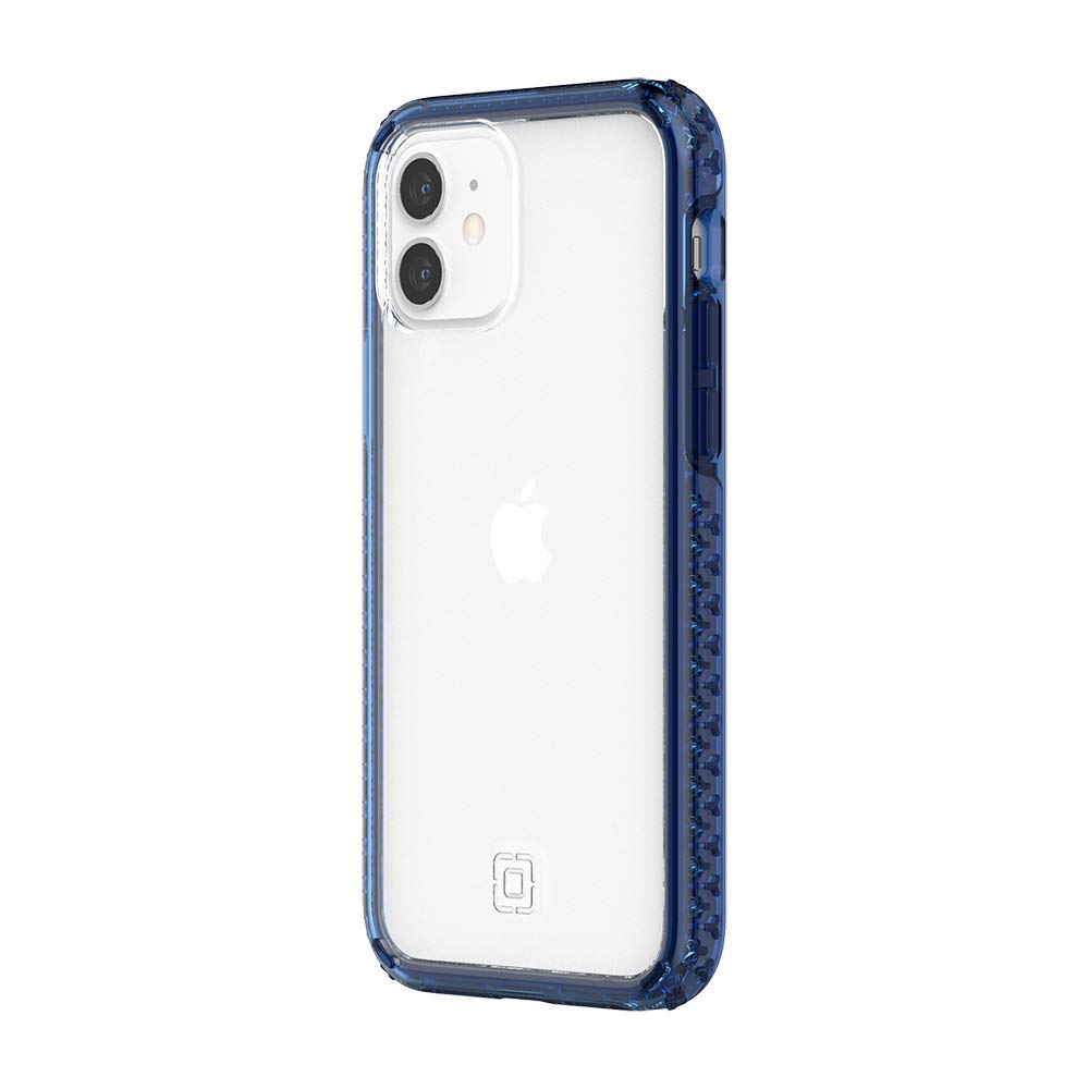 Incipio Grip IPH-1891-BLU Protective Case for iPhone 12 & 12 Pro - Blue/Clear