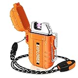 Lafagiet Waterproof Arc Lighter, Dual Plasma Arc