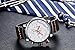 Watches, Fashion Men Sports Watches Analog Quartz Leather Band Wrist Watch for Men, with Scratch Resistant Face Calendar Date Window, Good Gift for Business Cooperator and Client