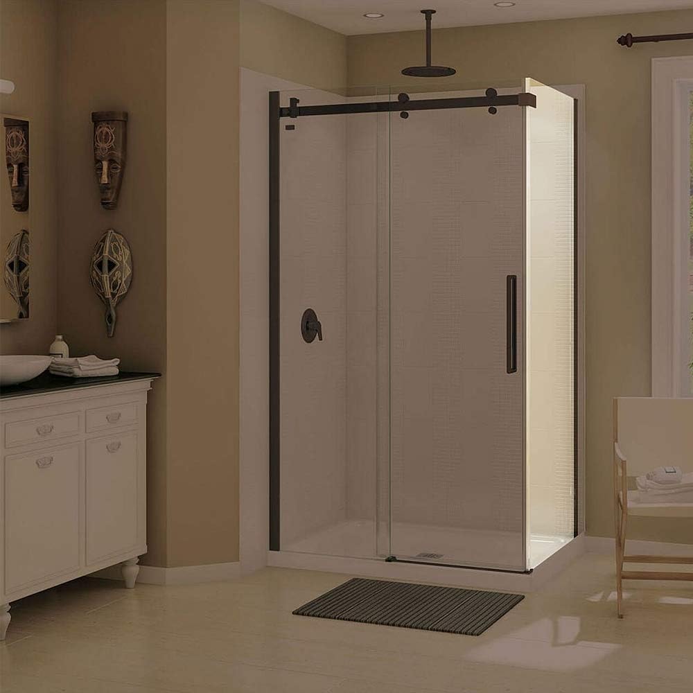 MAAX 139396900173000 Halo Return Panel Frameless Shower Door, 3in L