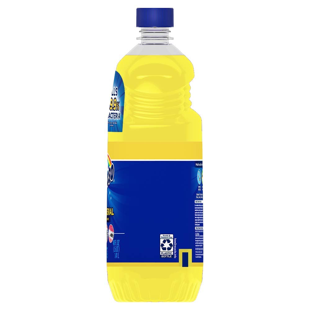 Fabuloso Antibacterial All Purpose Cleaner, Floor Cleaner, Kitchen Clean, Bathroom Cleaner, Sparkling Citrus - 288oz Total (48oz | Case of 6): Industrial & Scientific