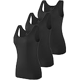 Vislivin Tank Tops for Woman Sleeveless Basic Undershirt Layering Tanks