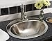 Sinkology BOD-0903BRN Dalton Drop-in Handcrafted Bathroom Sink, 20
