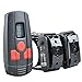 Aetertek AT-211D Rechargeable Training Shock Vibrate Beep No Bark electric Collar with remote for 2 small Dogs& Cats