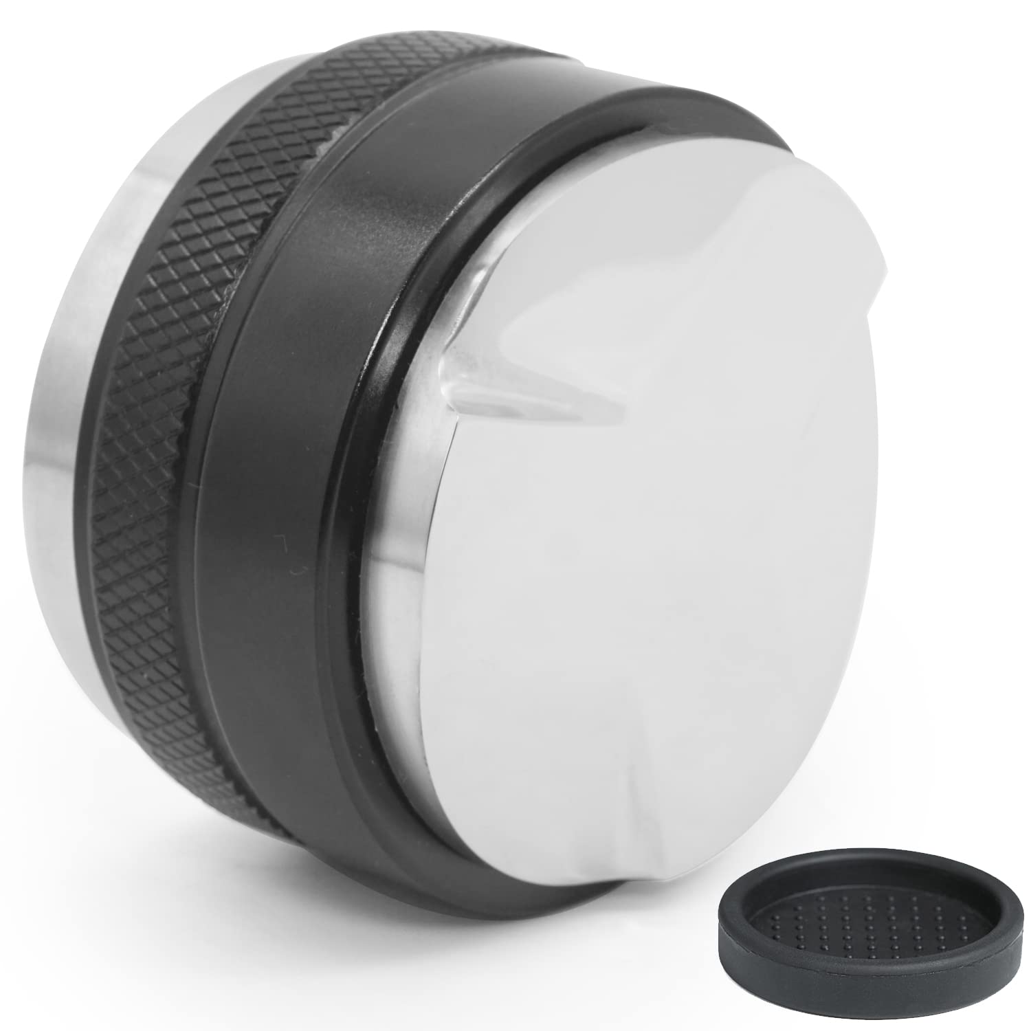 LEUOVE Coffee Distributor & Tamper 53mm Dual Head 2 in 1 Leveler Tool for Espresso - Fits 54mm Sage Portafilters, Barista Express, Pro Accessories