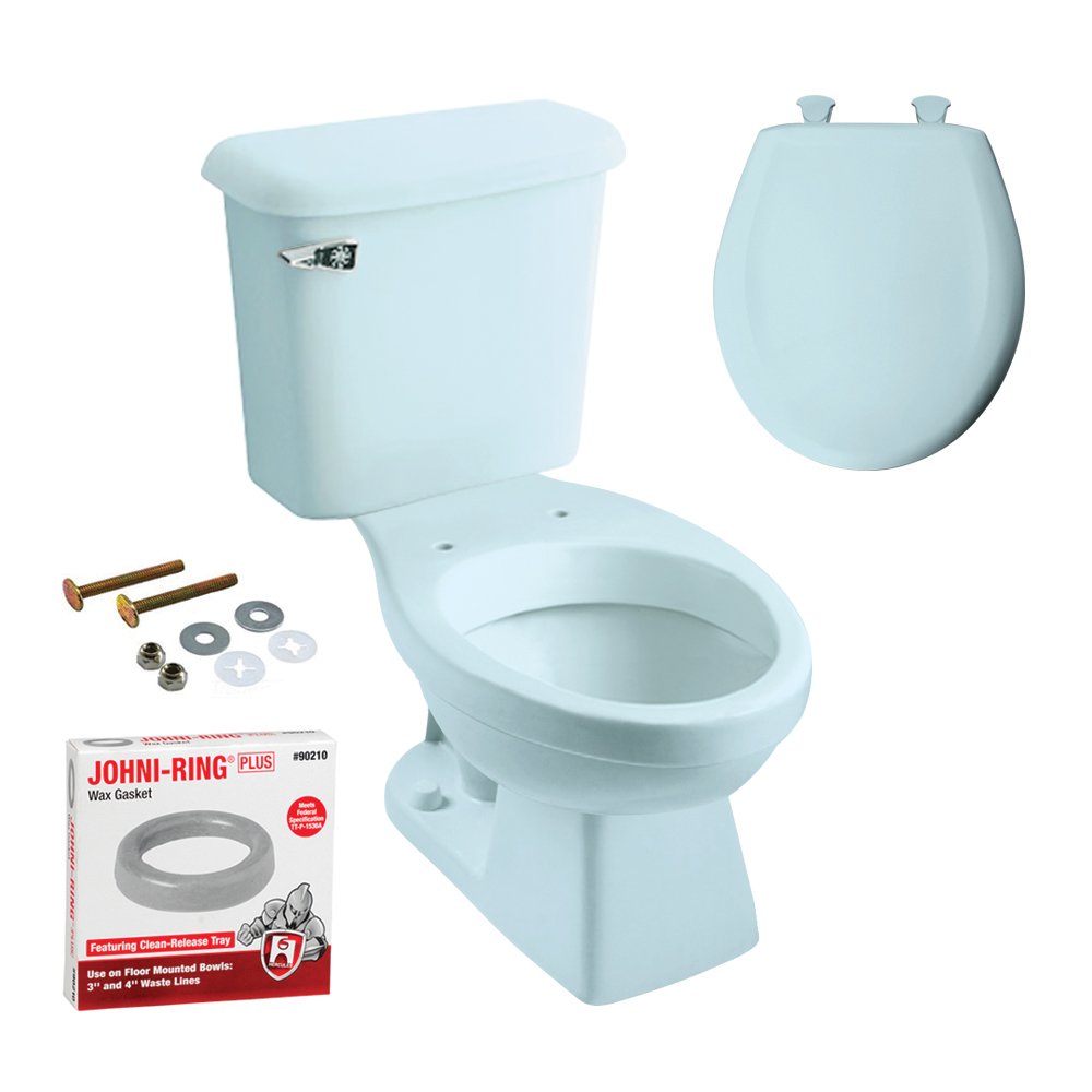 Peerless Pottery K716012 Madison Round Toilet Kit with Seat Kitchen