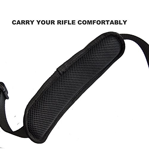 LANHE TACTICAL 550 Paracord 2 Point Rifle Sling Gun Strap with Shoulder