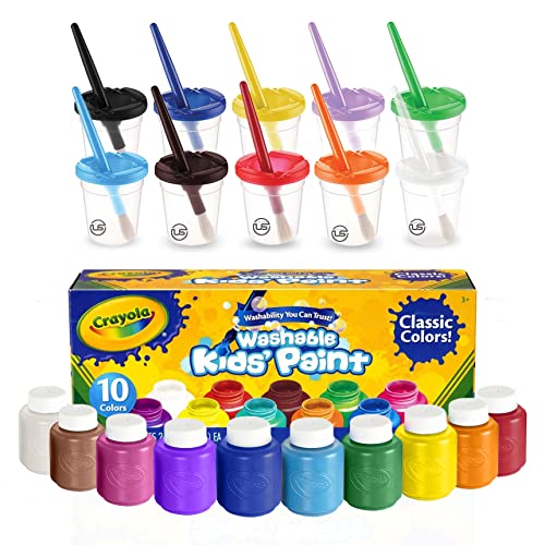 Paint Set with Art Supplies Included, Washable