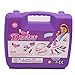Vidatoy Doctor Nurse Medical Kit Playset With Medical Box-Purple