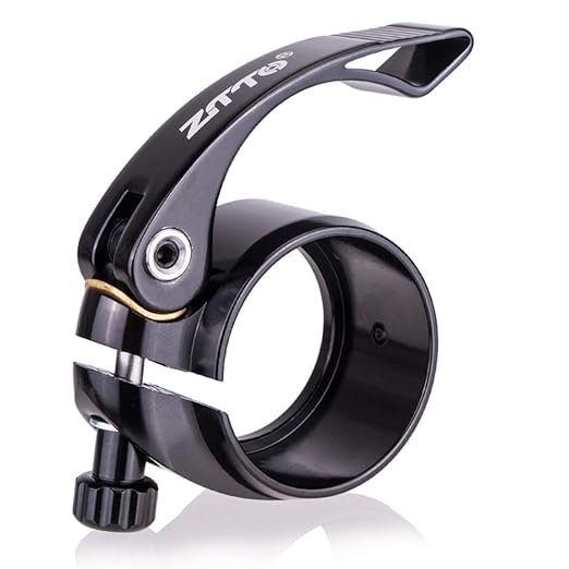 Honorall Bike Seat Post Clamp Aluminium Alloy Bicycle Quick Release