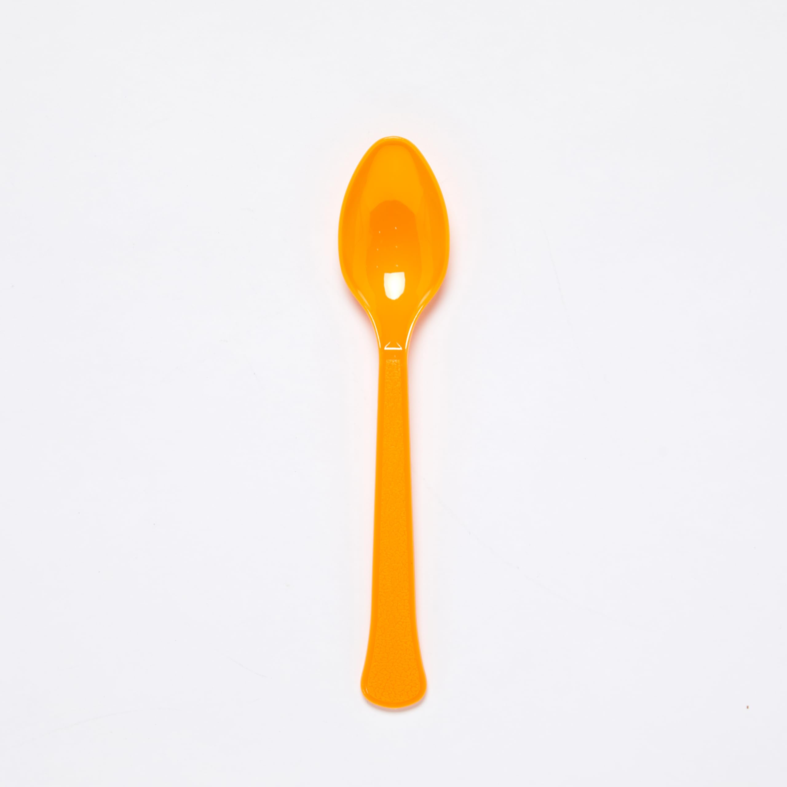 Amscan 9915409-204 - Orange Eco-Friendly Re-usable Dishwasher Safe Plastic Party Spoons - 24 Pack