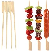 Perfect Stix Paddle Pick 7-200 7" Bamboo Paddle Pick Skewers (Pack of 200)