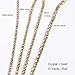 Blinginbox Rhinestones Chain 10 Yards SS16/4mm Crystal Glass Sew On Rhinestones Cup Chain with Gold Bottom Sew On Trim (ss16-4mm, Crystal-Gold Bottom)