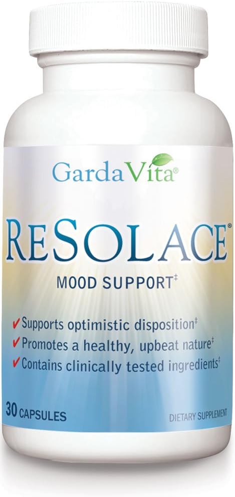 Resolace, Saffron Extract, 30 Capsules - Reduce Gloomy Moods and Anxiety, Boost Positive Feelings