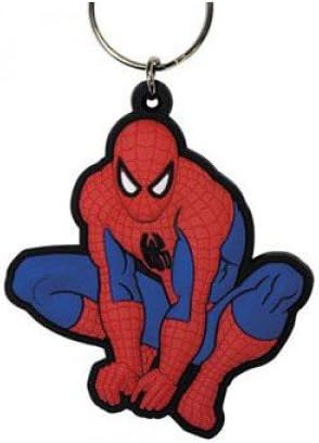 Marvel RK38201C Comics 'Spiderman Crouch' Rubber Keychain, Multicoloured, 40 x 40 cm - Image 3