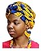 Dupsie's Peacock African Print Ankara Modu Hat Pre-tied Head wrap
