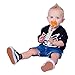 Pacifier Clip By Minlano-4 Pack Unisex Stylish Design For Boys Or Girls-Premium Quality Soothie Pacifier Holder, Teething Ring Holder-Unique Baby Shower Gift