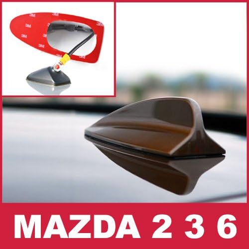 Black Car Styling Special with Blank Radio Shark Fin Antenna Signal External Extend Sticker MAZDA 2 3 6 ATENZA AXELA CX-5 CX-7 CX-8