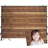 Allenjoy 7x5ft Rustic Wood Backdrop for Newborn or Products Photography Wooden Wall Background Baby Shower Birthday Party Banner Photo Studio Booth Props