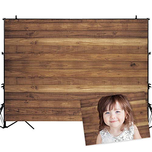 Allenjoy 7x5ft Rustic Wood Backdrop for Newborn or Products Photography Wooden Wall Background Baby Shower Birthday Party Banner Photo Studio Booth Props