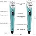 3D Pen with LCD Screen, Modpen 3D Printing Pen, 3D Doodler Pen with 1.75mm PLA ABS Filament for Drawing, 3d Pen Kit - 3D Drawing Pen for Arts & Crafts , 3D Pen For Kids