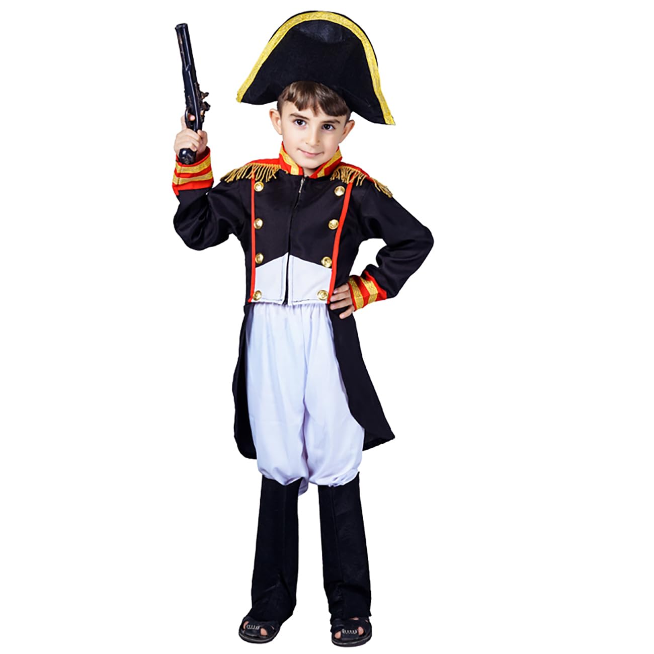 SEA HARE Child Napoleon Costume Set (S :4-6 Years)