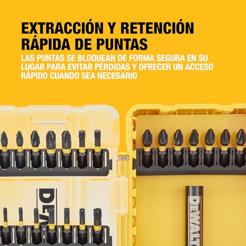 DeWalt DT70742T-QZ - Juego de 33 piezas para atornillar FLEXTORQ