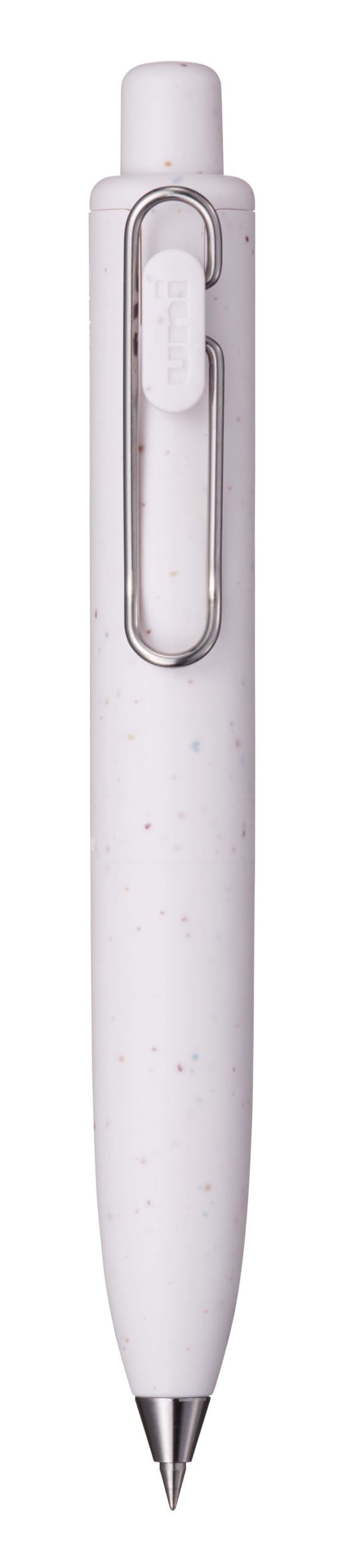 uni One P Gel Pen | 0.38mm | Black Ink (Dot Lavender)