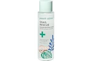 Peach Slices - Snail Rescue Blemish Busting Toner (4.05 oz) - 95% Snail Mucin Concentrate - Clarify, Strengthen, Balance - Hyaluronic Acid & CICA - Vegan & Cruelty Free - Korean Skin Care & Beauty