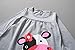 2016 baby girl clothes casual long-sleeved Dress-shirt+Pants suit (13-18 Month)