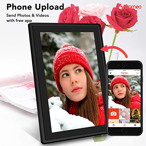 Feelcare 10.1 Inch 16GB Smart WiFi Digital Picture Frame, Send Photos